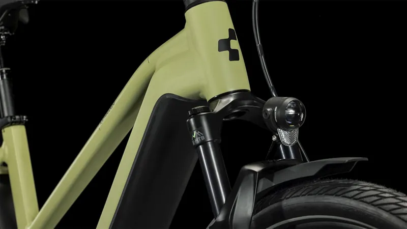 Cube Kathmandu Hybrid SLX 750 Trekking eBike in Green/Olive-5